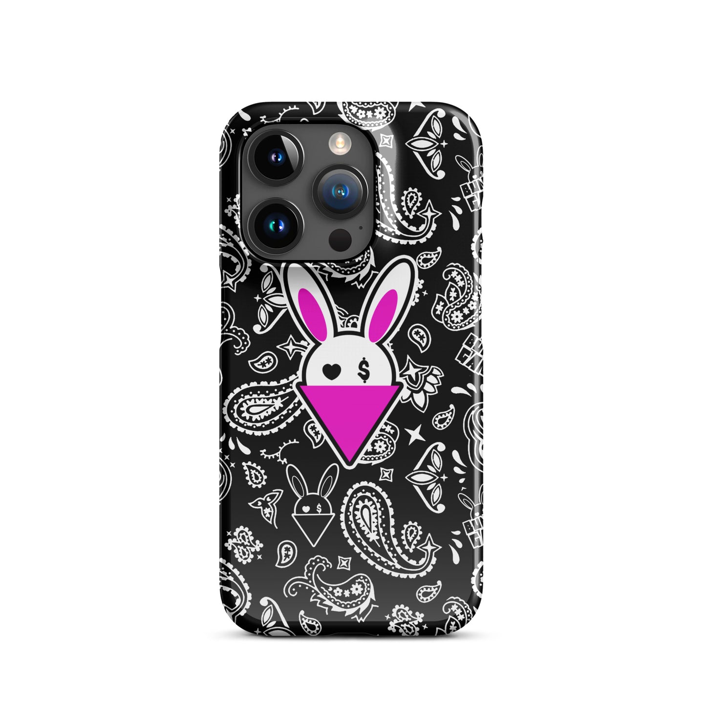 BUNNII GANG "BLACK BANDANA" Snap case for iPhone®