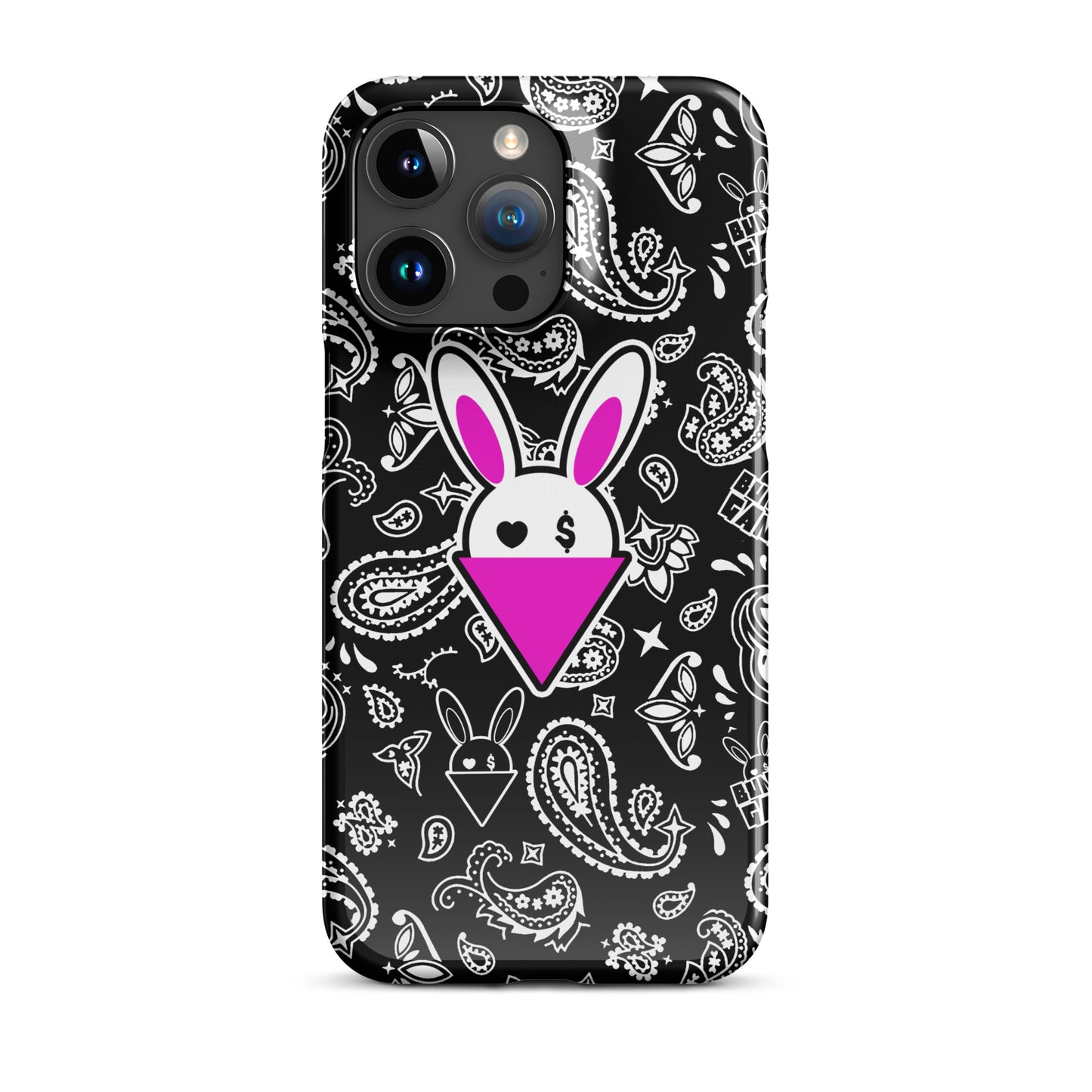 BUNNII GANG "BLACK BANDANA" Snap case for iPhone®