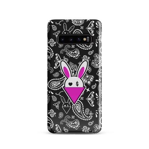 BUNNII GANG "BLACK BANDANA" Snap case for Samsung®