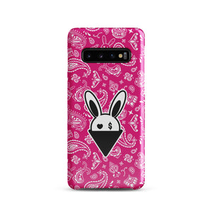 BUNNII GANG "PINK BANDANA" Snap case for Samsung®