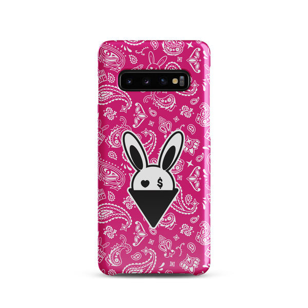 BUNNII GANG "PINK BANDANA" Snap case for Samsung®