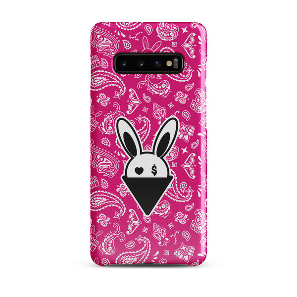 BUNNII GANG "PINK BANDANA" Snap case for Samsung®