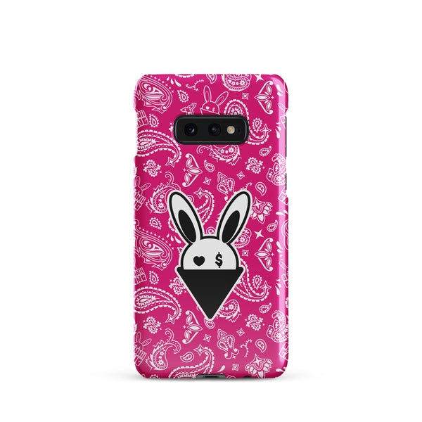 BUNNII GANG "PINK BANDANA" Snap case for Samsung®