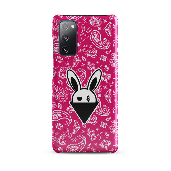 BUNNII GANG "PINK BANDANA" Snap case for Samsung®