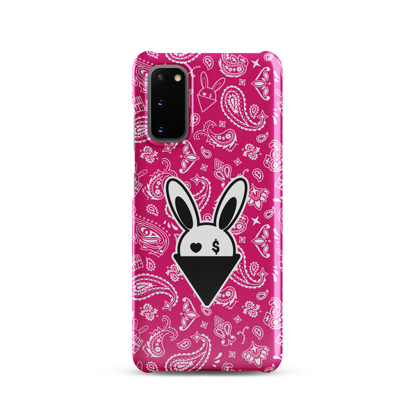 BUNNII GANG "PINK BANDANA" Snap case for Samsung®