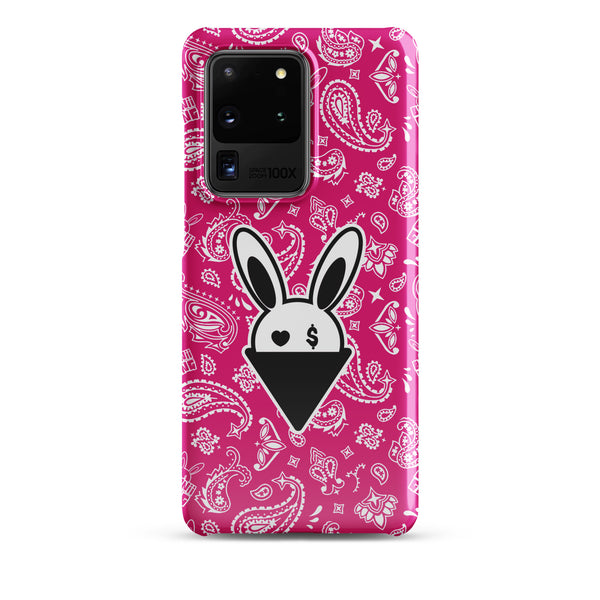 BUNNII GANG "PINK BANDANA" Snap case for Samsung®