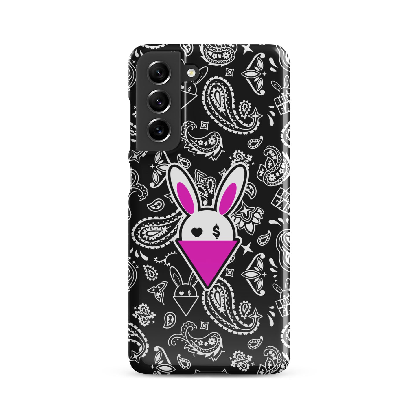 BUNNII GANG "BLACK BANDANA" Snap case for Samsung®