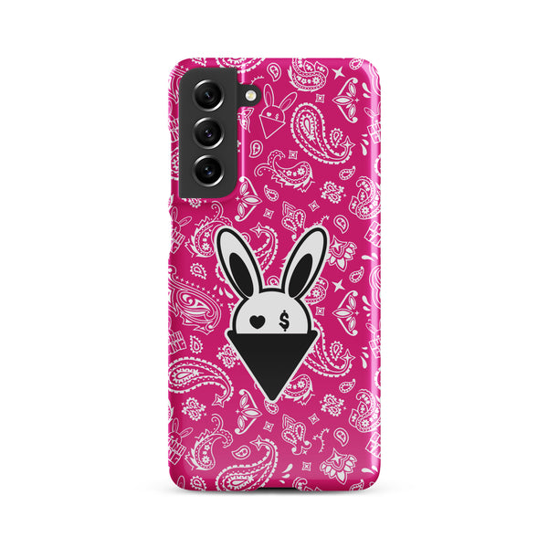 BUNNII GANG "PINK BANDANA" Snap case for Samsung®