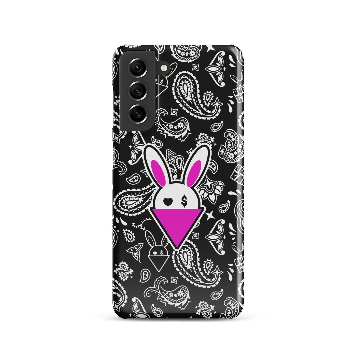 BUNNII GANG "BLACK BANDANA" Snap case for Samsung®