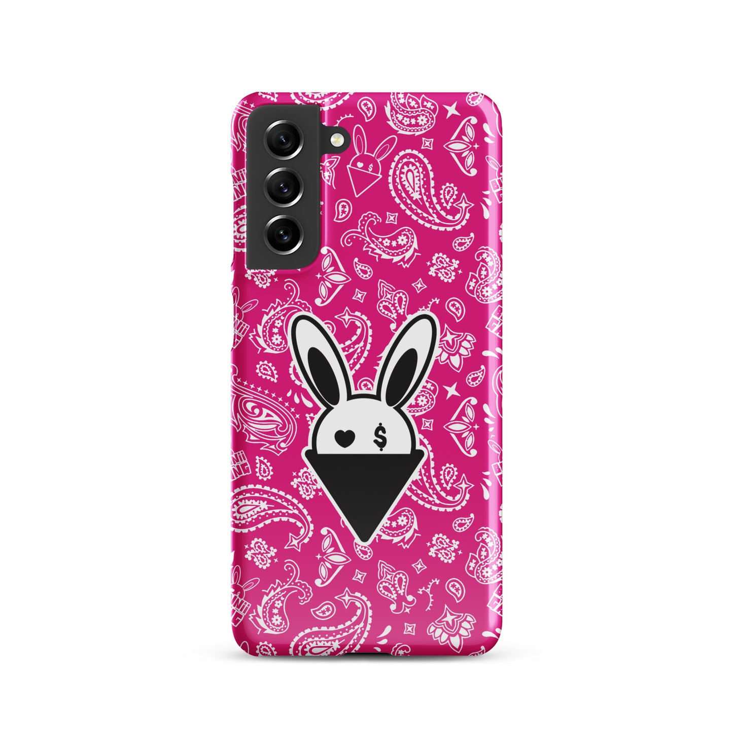 BUNNII GANG "PINK BANDANA" Snap case for Samsung®
