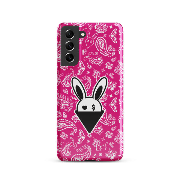 BUNNII GANG "PINK BANDANA" Snap case for Samsung®