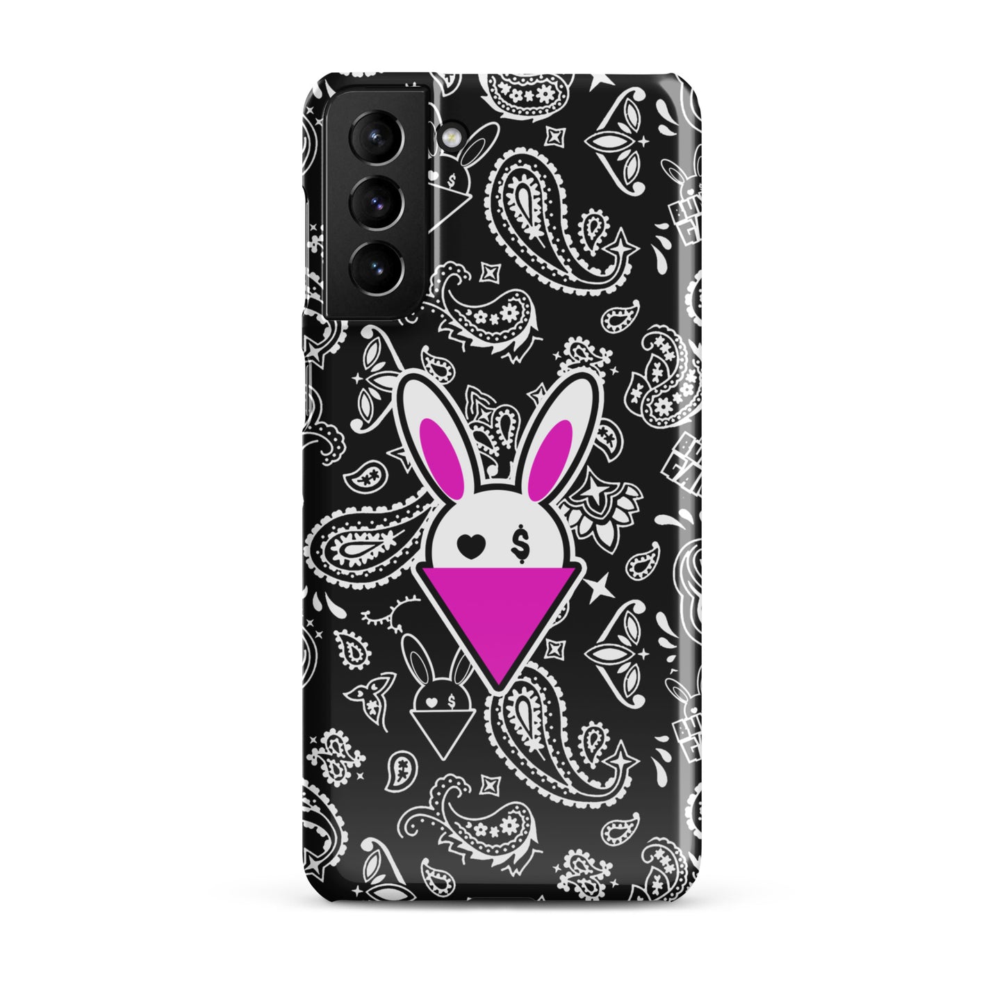 BUNNII GANG "BLACK BANDANA" Snap case for Samsung®