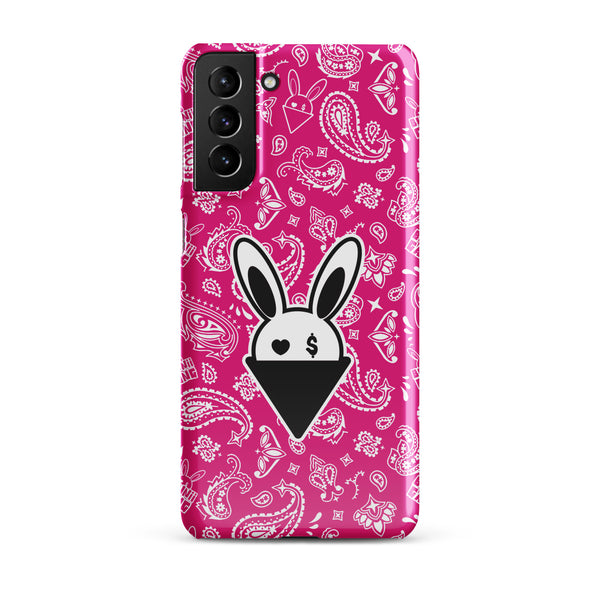 BUNNII GANG "PINK BANDANA" Snap case for Samsung®