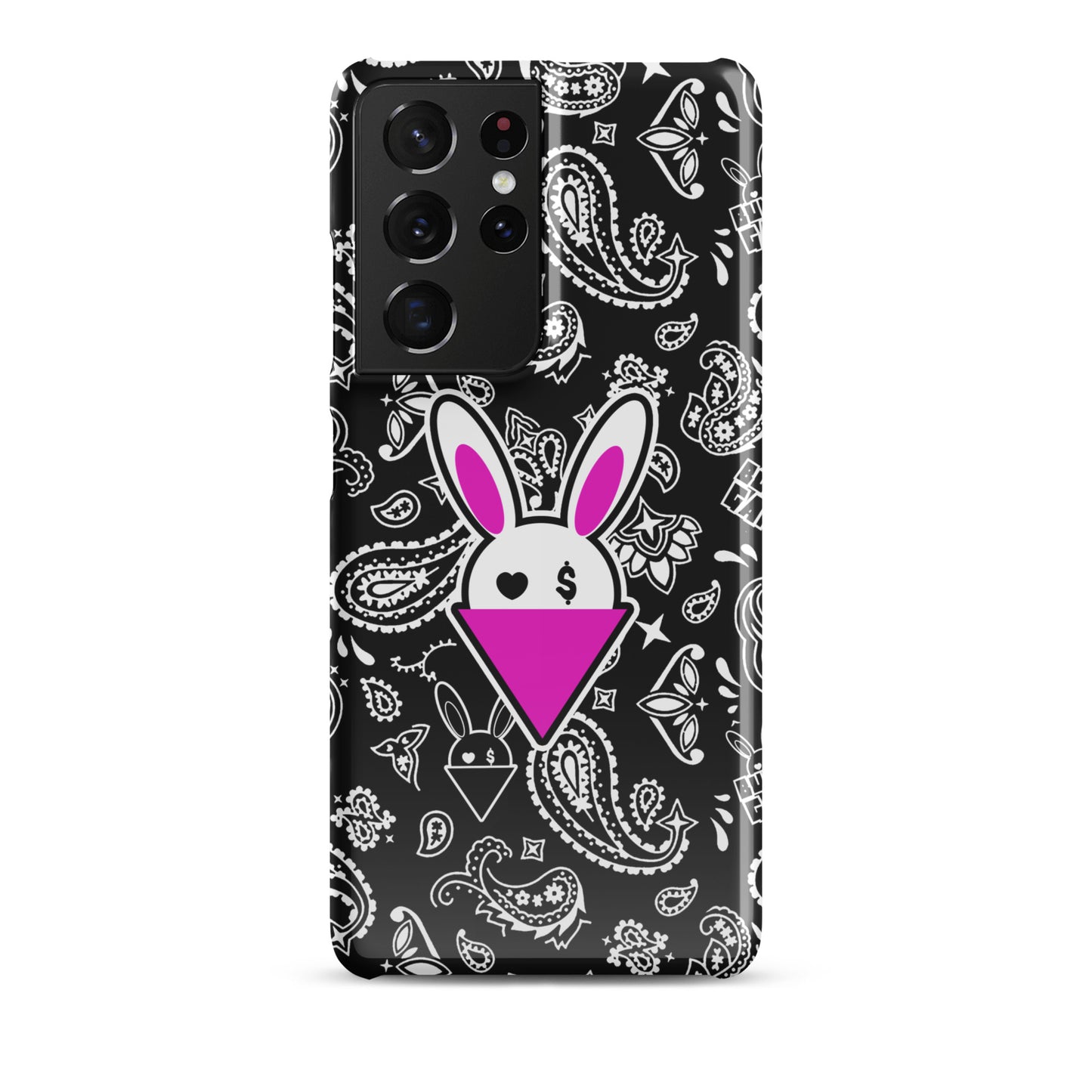 BUNNII GANG "BLACK BANDANA" Snap case for Samsung®