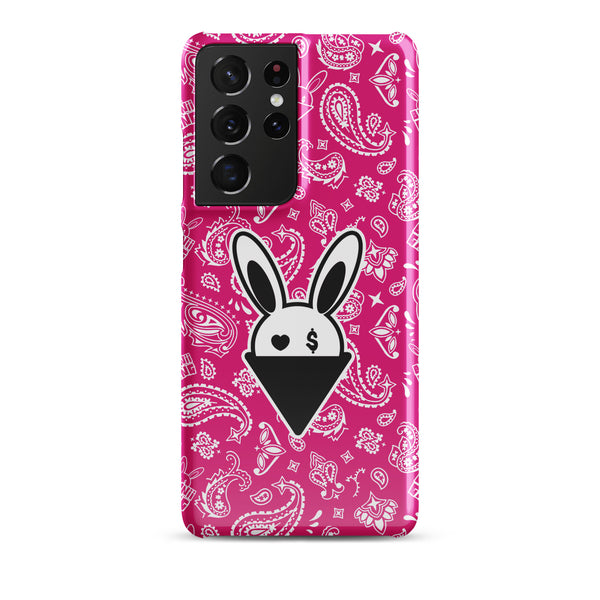 BUNNII GANG "PINK BANDANA" Snap case for Samsung®