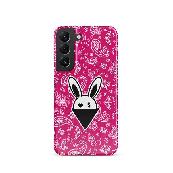 BUNNII GANG "PINK BANDANA" Snap case for Samsung®