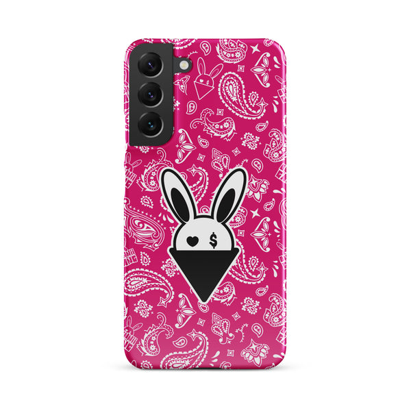 BUNNII GANG "PINK BANDANA" Snap case for Samsung®