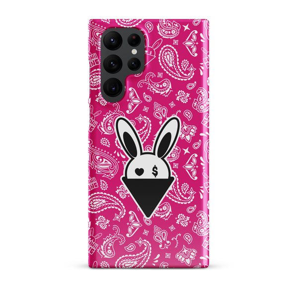BUNNII GANG "PINK BANDANA" Snap case for Samsung®