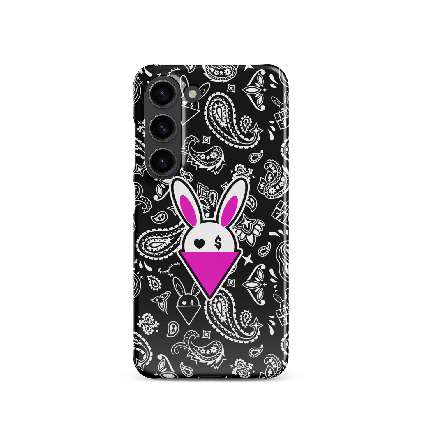 BUNNII GANG "BLACK BANDANA" Snap case for Samsung®