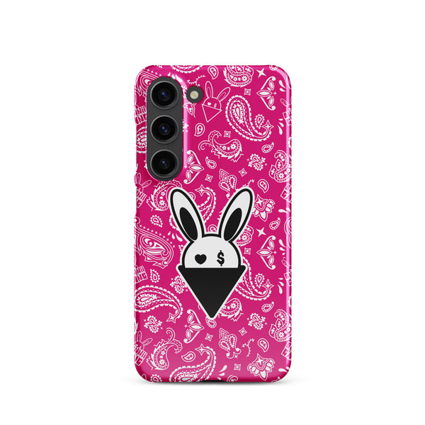 BUNNII GANG "PINK BANDANA" Snap case for Samsung®