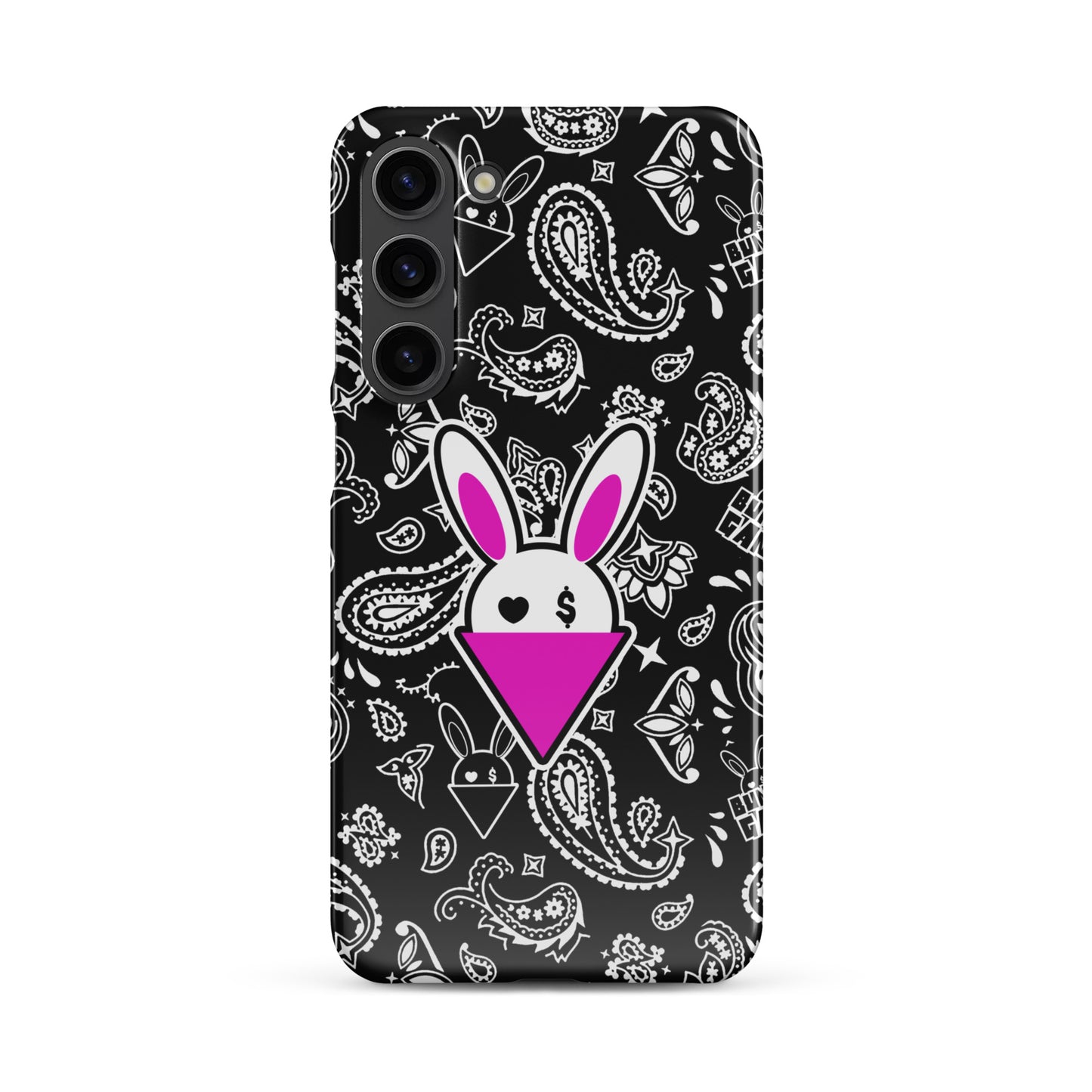 BUNNII GANG "BLACK BANDANA" Snap case for Samsung®