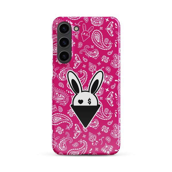 BUNNII GANG "PINK BANDANA" Snap case for Samsung®