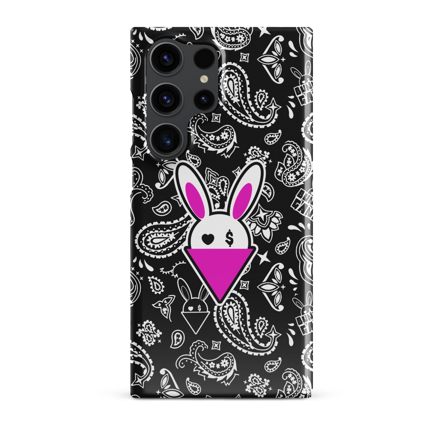 BUNNII GANG "BLACK BANDANA" Snap case for Samsung®