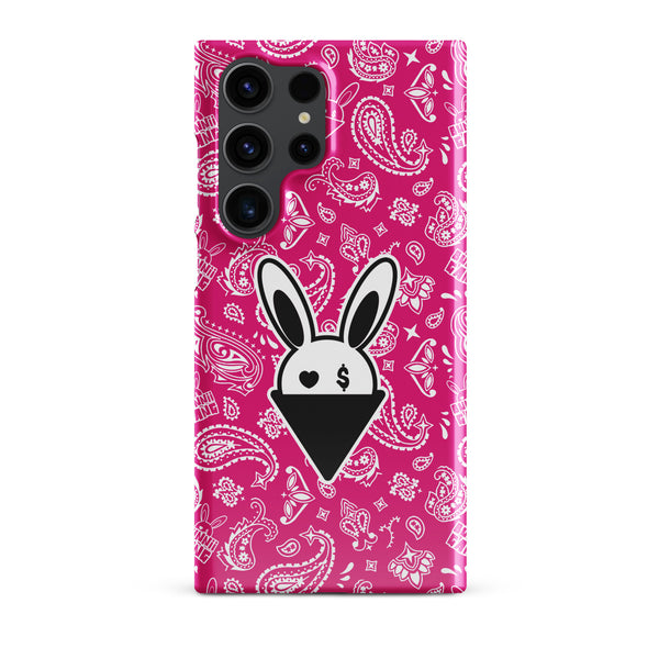 BUNNII GANG "PINK BANDANA" Snap case for Samsung®