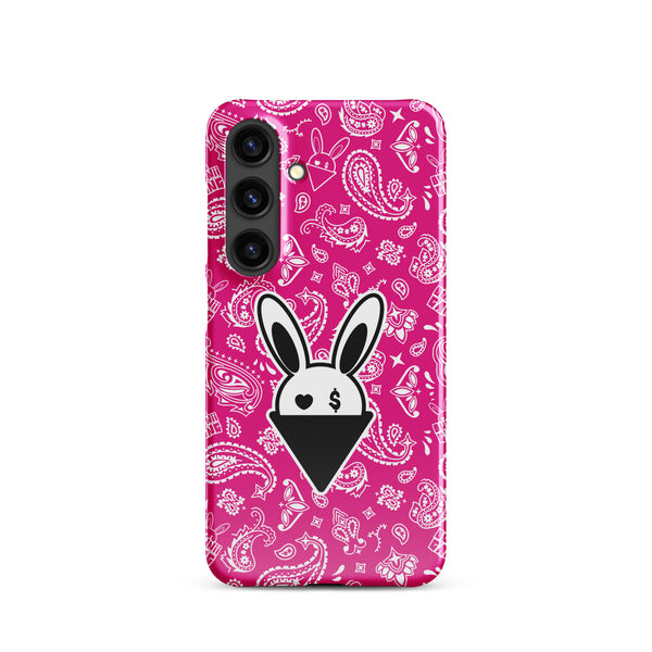 BUNNII GANG "PINK BANDANA" Snap case for Samsung®