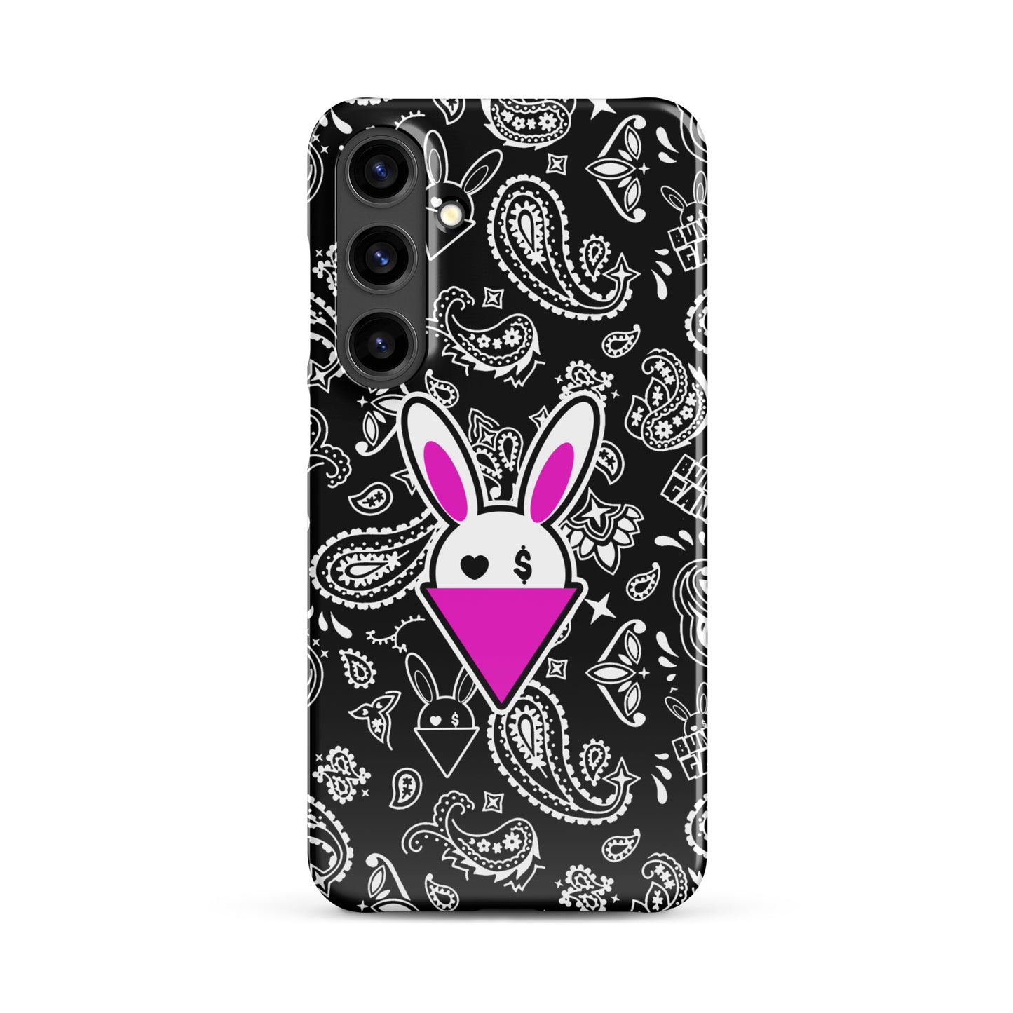 BUNNII GANG "BLACK BANDANA" Snap case for Samsung®