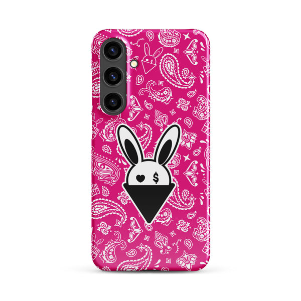 BUNNII GANG "PINK BANDANA" Snap case for Samsung®