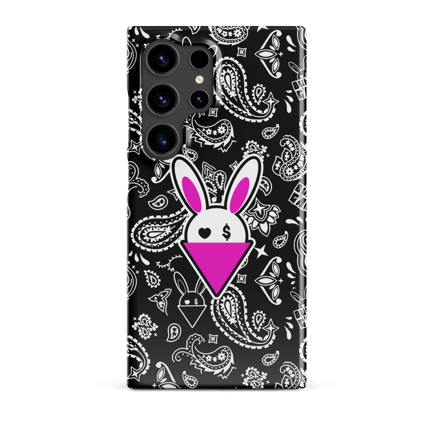 BUNNII GANG "BLACK BANDANA" Snap case for Samsung®