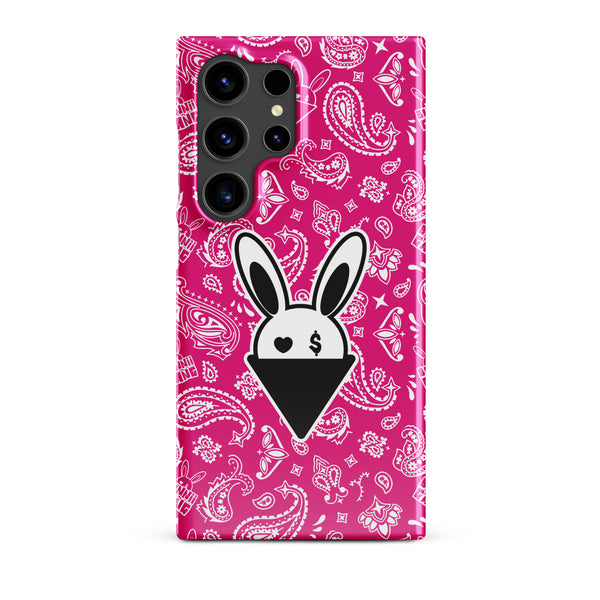BUNNII GANG "PINK BANDANA" Snap case for Samsung®