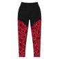BUNNII GANG "RED BANDANA" Sports Leggings
