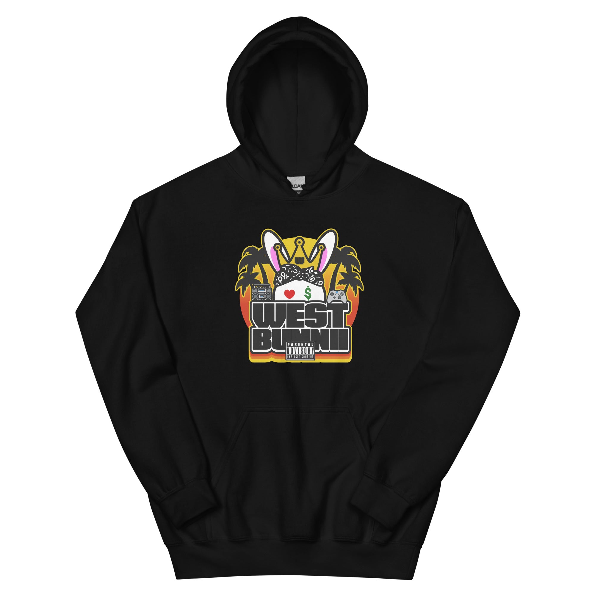 BUNNII GANG "WEST BUNNII" Unisex Hoodie