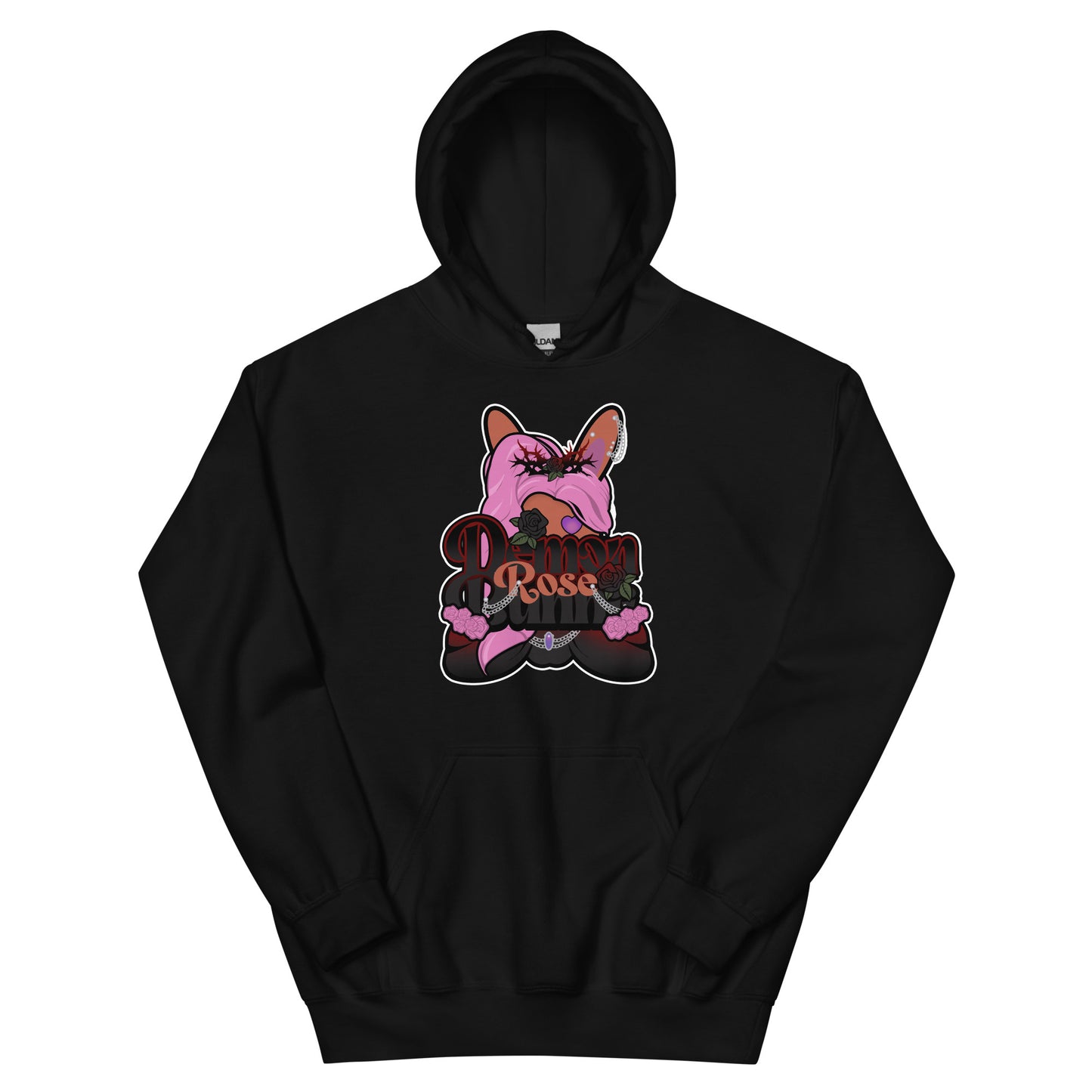 DEMON ROSE BUNNII - Unisex Hoodie