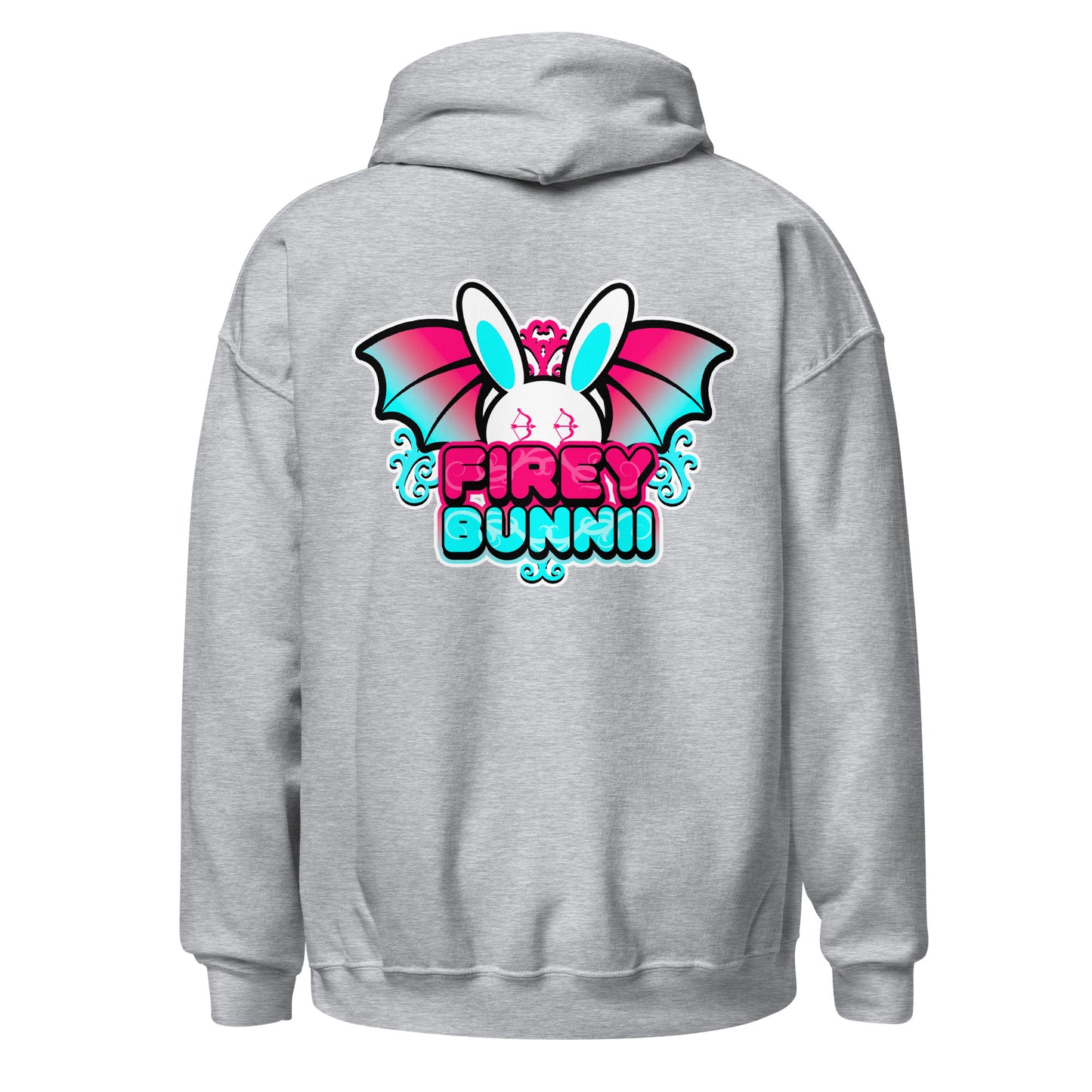 BUNNII GANG "FIREY BUNNII" Unisex Hoodie
