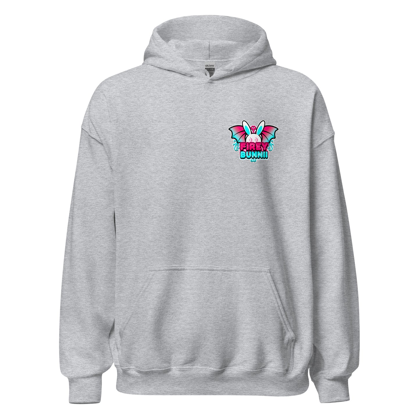 BUNNII GANG "FIREY BUNNII" Unisex Hoodie