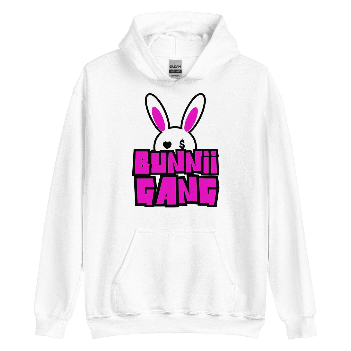 BUNNII GANG "LOGO" Plus Hoodie