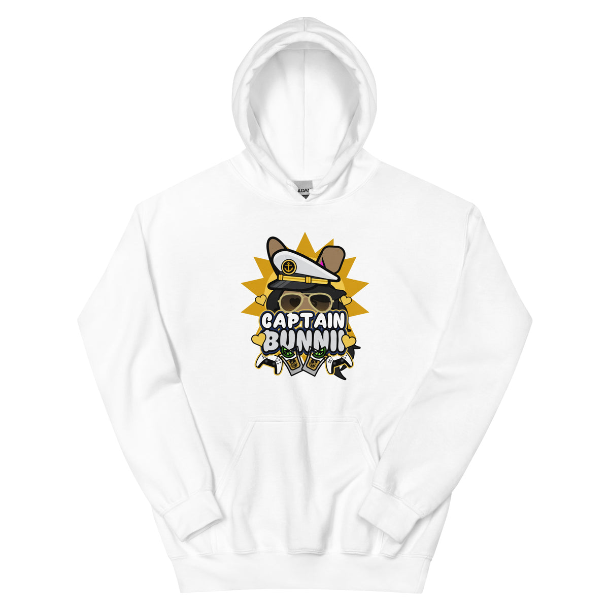 CAPTAIN BUNNII - Unisex Hoodie
