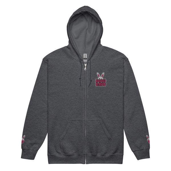 BUNNII GANG "LOGO" Unisex Zip Hoodie