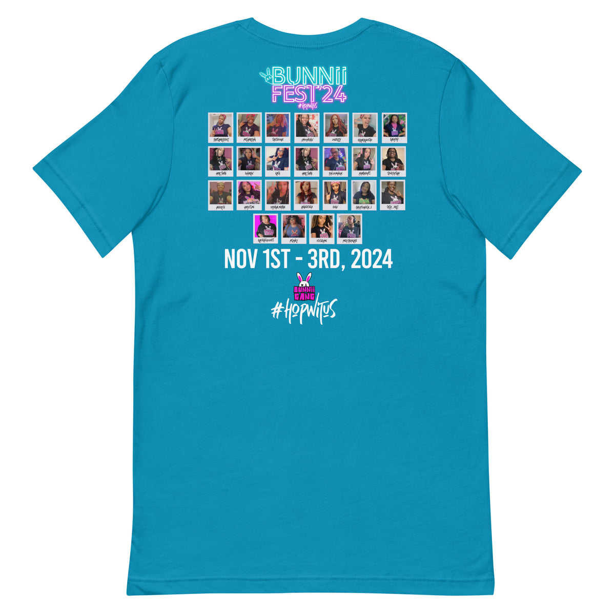 BUNNIIFEST '24 LIMITED EDITION - Unisex t-shirt