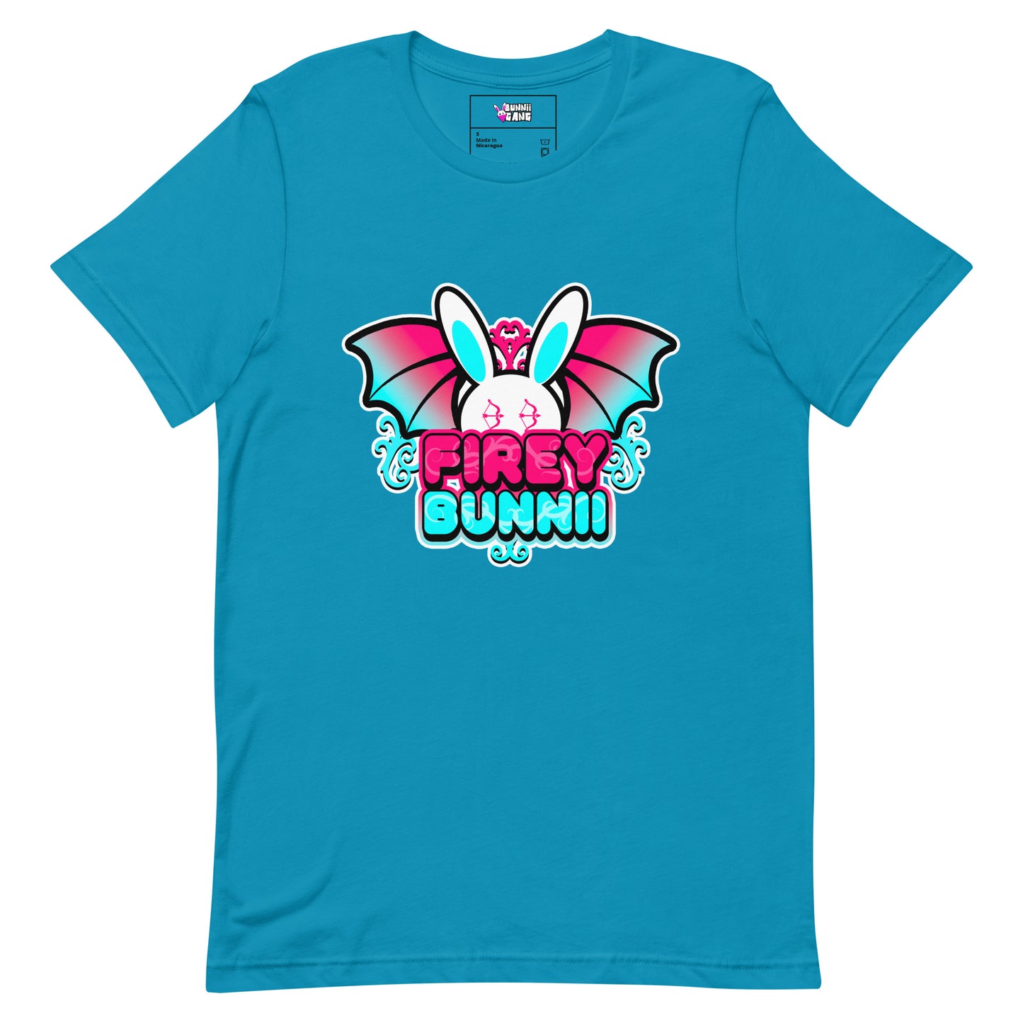BUNNII GANG "FIREY BUNNII" Unisex t-shirt