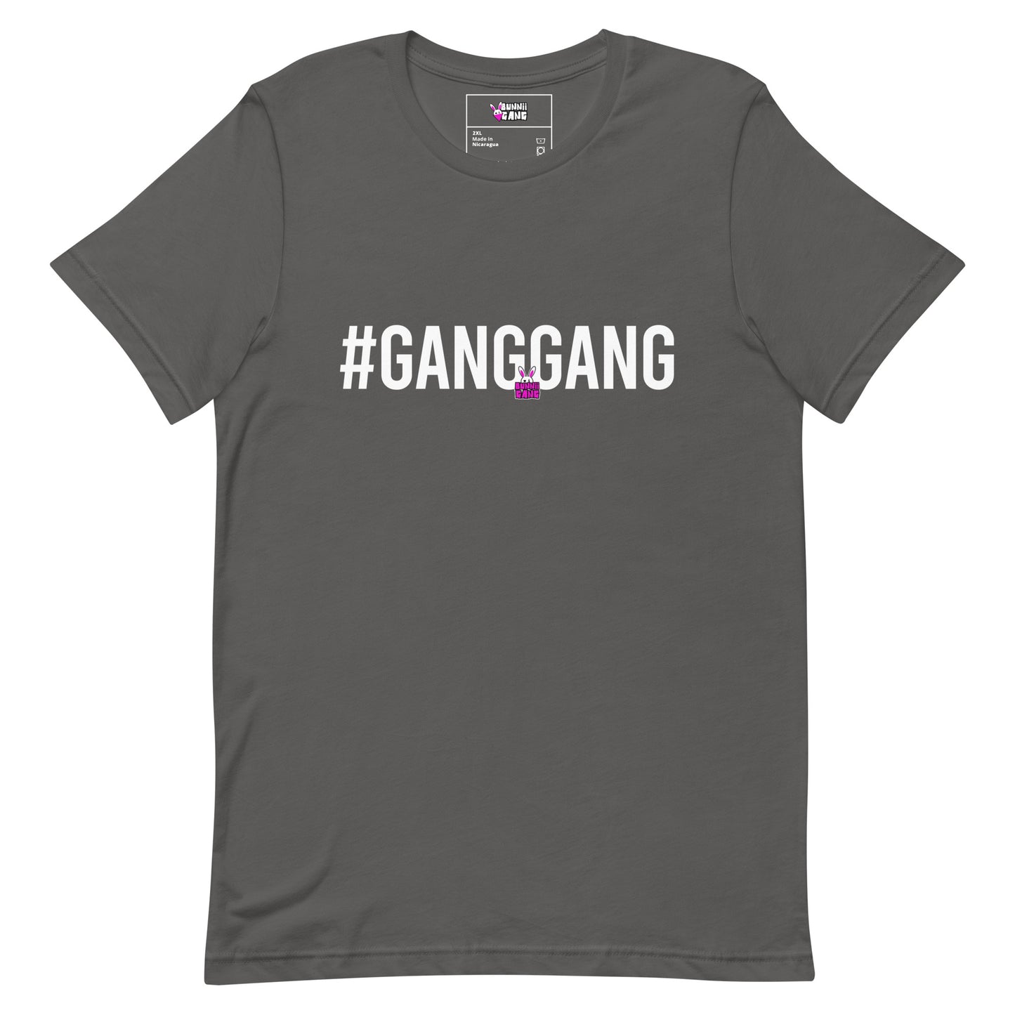 BUNNII GANG "#GANGGANG" Plus Tee