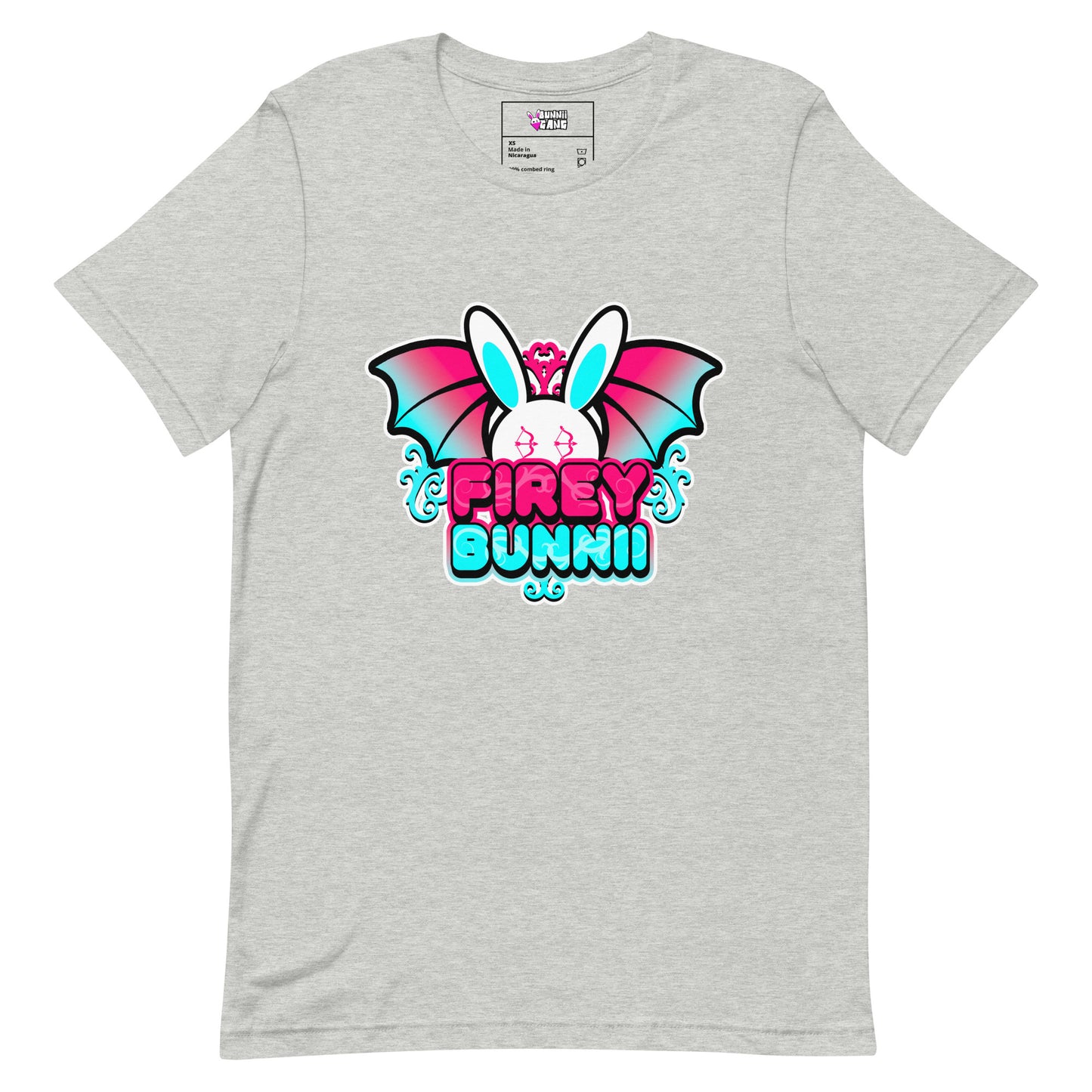 BUNNII GANG "FIREY BUNNII" Unisex t-shirt