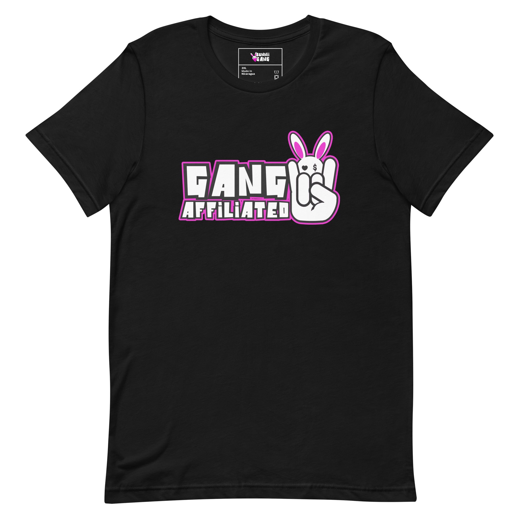 BUNNII GANG "GANG AFFILIATED" Plus Tee