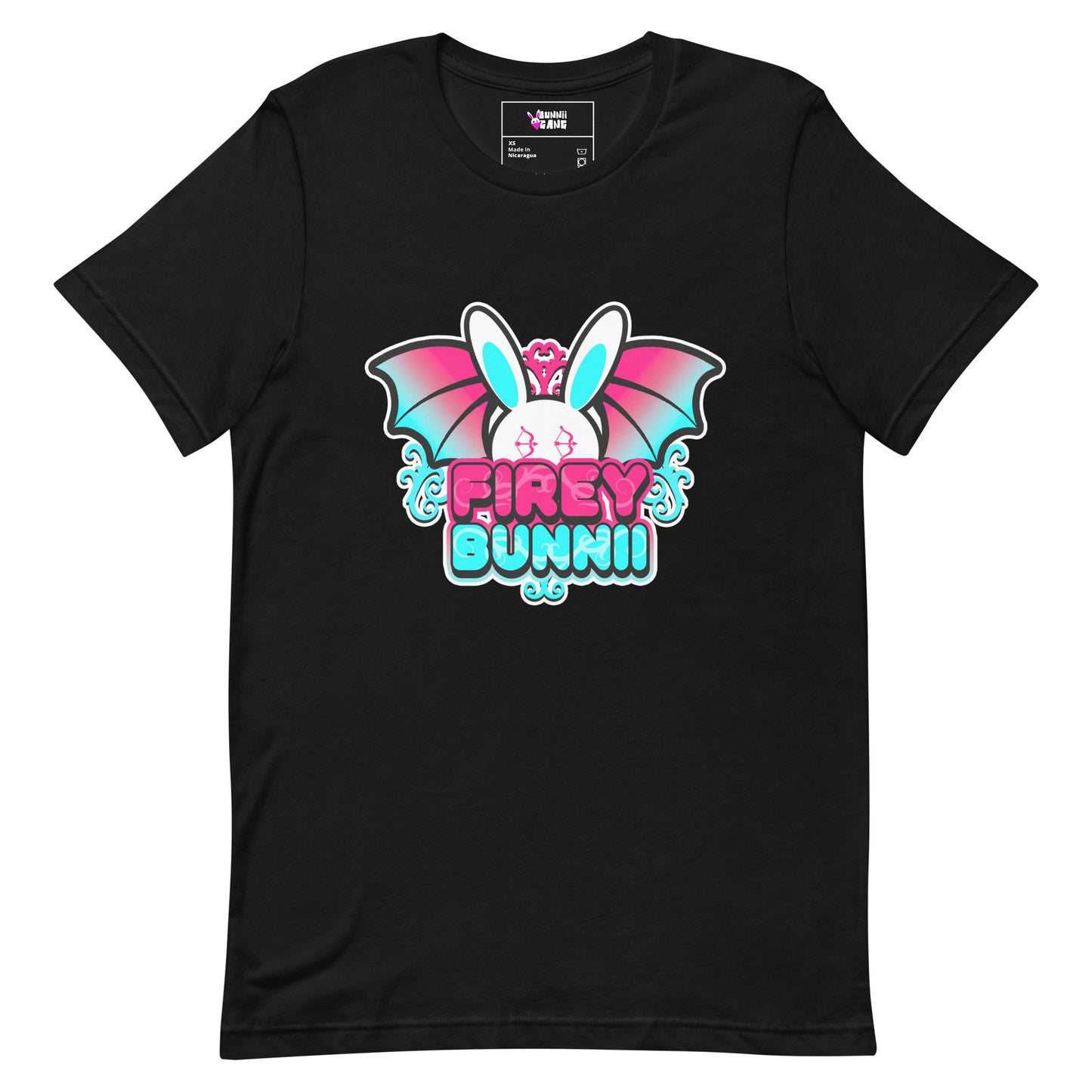 BUNNII GANG "FIREY BUNNII" Unisex t-shirt