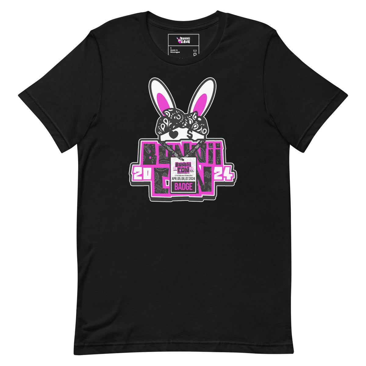 BUNNIICON'24 BUNNII - Unisex t-shirt