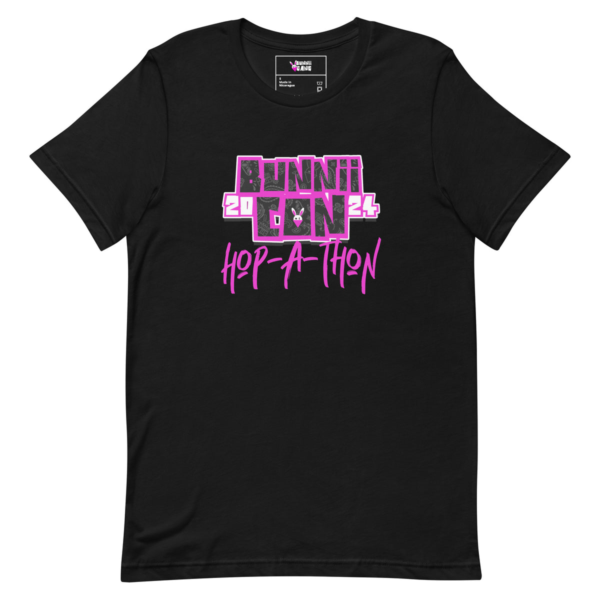 BUNNIICON'24 HOP-A-THON - Unisex T-Shirt