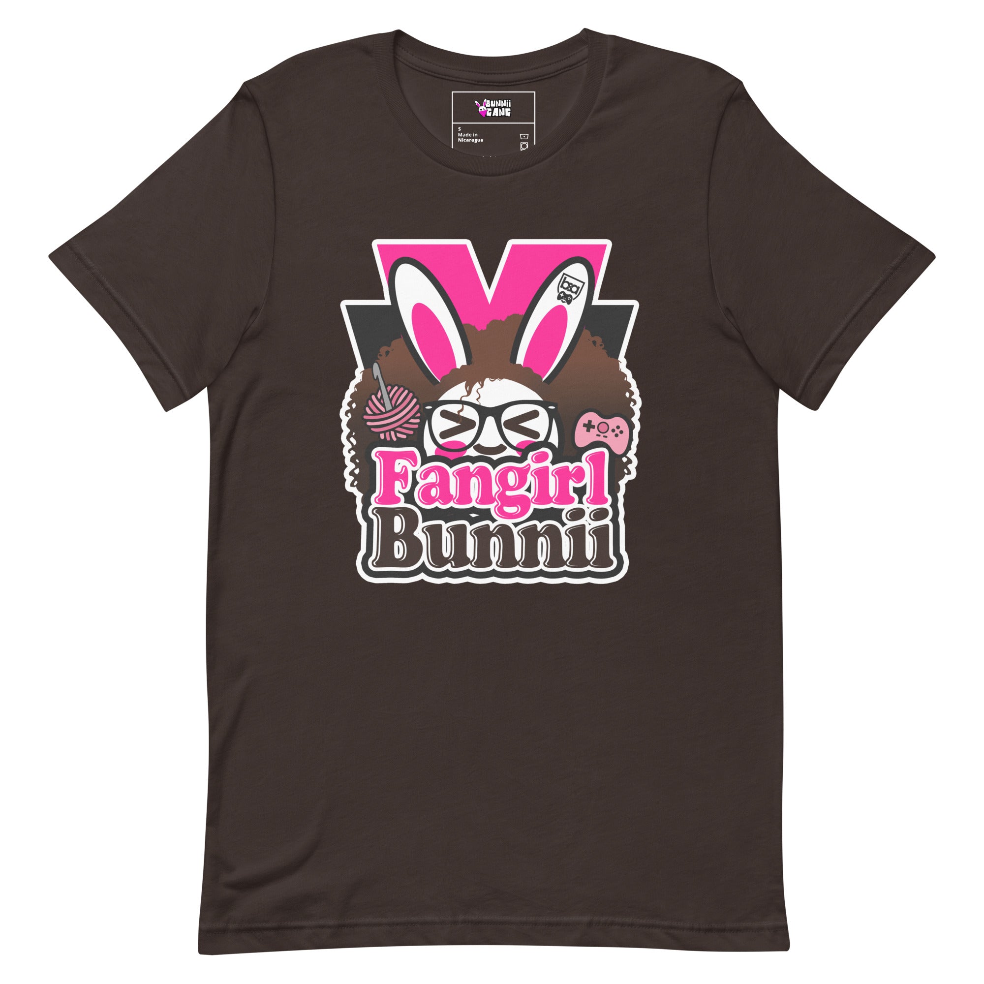 BUNNII GANG "FANGIRL BUNNII" Unisex t-shirt